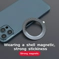thumbnail image 4 of 1PC/3PC Magnetic Metal Plate Ring for Magsafe Wireless Charger Iron Sheet Sticker Magnet CellPhone Holder For Apple IPhone 14 13 3PC Black, 4 of 6