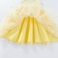 thumbnail image 3 of HWJAD Toddler Girls Birthday Tulle Dress Baby Princess Sunflower Spaghetti Straps Tutu Dresses Summer Clothes, 3 of 9