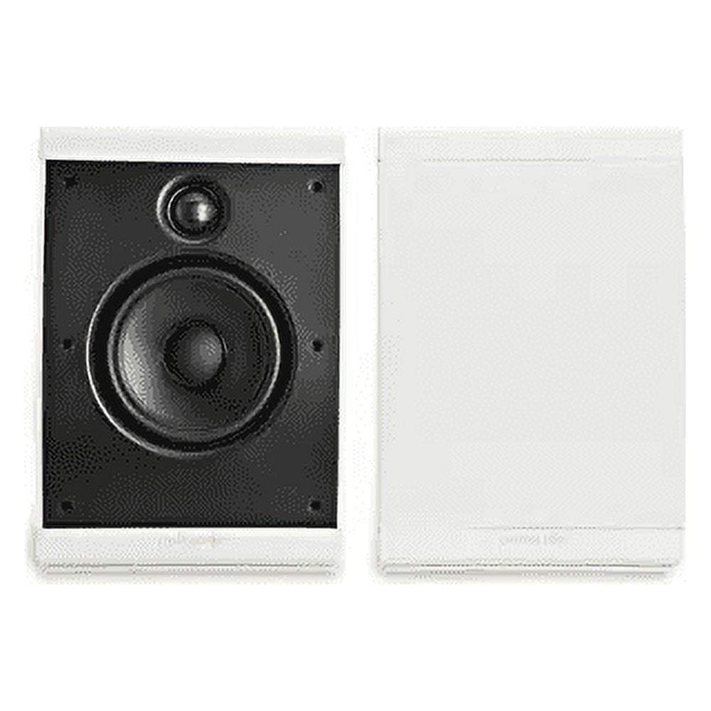 Polk Audio OWM3 Wall and Bookshelf Speakers | The Most High-Performance Versatile Loudspeaker | Paintable Grilles (Pair, White)