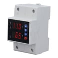 thumbnail image 2 of Dispositivo De Protección V/A Ajustable, Función De Consulta De Fallas Protectores Integrales Protector De Sobre Y Bajo Voltaje AC80-300V 80A Para Equipos Industriales, 2 of 7