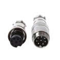 thumbnail image 2 of Conector Gx16 Macho de Aviación Enchufe Hembra 2/3/4/5/6/7/8 Pin - 8P, 2 of 2
