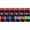 Highlight Orange, variant on Rollerex Gladiator Waxed Hockey Skate Laces - Pro-Grade Durability & Water-Resistant - Ideal for Ice Hockey, Roller Hockey & Recreational Skating (Jet Black, 72")
