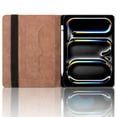 thumbnail image 4 of Elastic Band PU Leather Case for iPad Pro 12.9" 2018/ 2020 / 2021 / 2022 with Pencil Holder, Smart Folio Cover Adjustable Stand - Auto Wake/Sleep and Multiple View Angles, Brown, 4 of 8