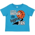 thumbnail image 3 of Inktastic Little Brother and Biggest Fan Basketball Player Boys Toddler T-Shirt, 3 of 5