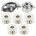 thumbnail image 1 of MasteelfCA 1 Set of Professional Sewing Machine Spools Universal Threads Bobbins Sewing Tools, 1 of 7