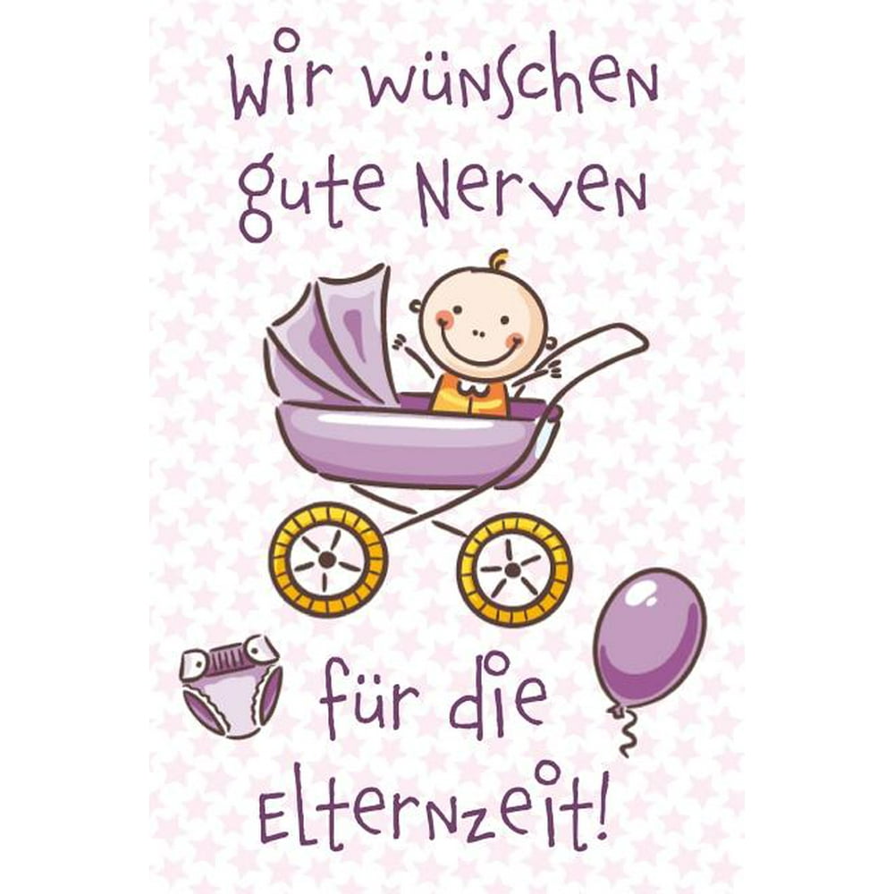 Wir wünschen gute Nerven für die Elternzeit! AbschiedsGeschenk für