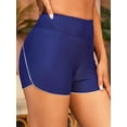 thumbnail image 3 of Charmo Women's High Waisted Sporty Swim Shorts Stretchy Board Shorts Boyleg Swim Trunks, 3 of 6