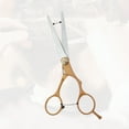 thumbnail image 4 of Unique Bargains 1 Pc Lightweight Flat Shears Hair Cutting Scissors for Hair Styling Gold Tone Silver Tone, 4 of 7