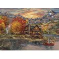 thumbnail image 3 of Ceaco Thomas Kinkade A Perfect Fall Day 1000-Piece Interlocking Jigsaw Puzzle for Adults Ages 14+, 3 of 6