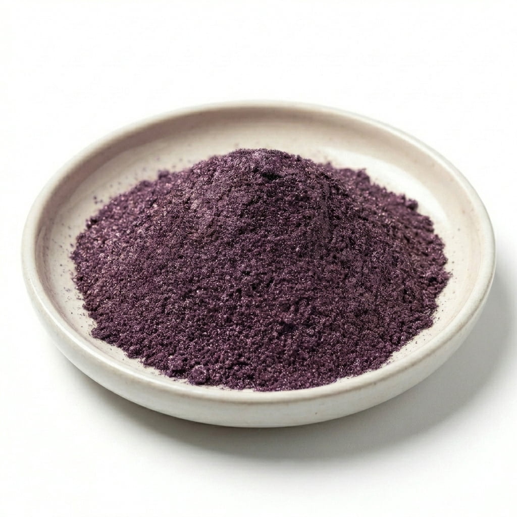 BLACK AMETHYST VIOLET LUXURY MICA COLORANT PIGMENT POWDER COSMETIC GRADE 1 OZ