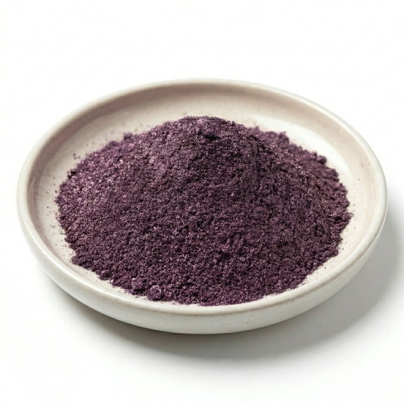Black amethyst violet luxury mica colorant pigment powder cosmetic grade 4 oz