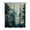 Forest Landscape Teal, variant on Cool Winter Fun Gray Fog Magic Tree Shower Curtains for Bathroom All Seasons Country Bathroom Shower Curtain Sets Waterproof Fabric Decor 72×84in with 12 Hooks