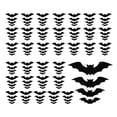 thumbnail image 3 of 128 pegatinas 3D de murciélagos aterradores para pared, decoraciones de Halloween, calcomanías de pared espeluznantes, decoraciones de ventanas para, 3 of 9