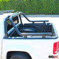 thumbnail image 4 of OMAC Sport Bar Truck Bed Chase Roll Bar for Nissan Frontier 2005-2021 Crew Cab Black, 4 of 8