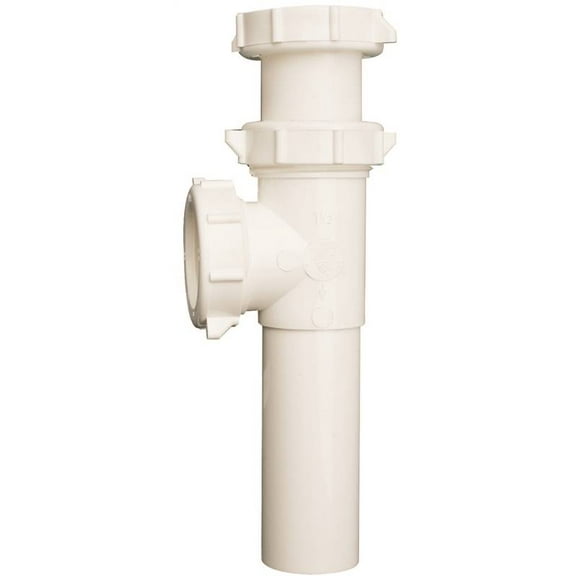 Plumb Pak  1-1/2 in. Dia. Plastic  End Outlet Tee