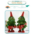 Livrdious Christmas Electric Plush Toys Christmas Trees Sing And Dance