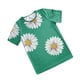 thumbnail image 4 of Minnieouse Camiseta de mujer Camiseta de manga corta estampada Blusa corta estampada casual suelta Prendas para la parte del cuerpo Verde L Minnieouse AP002919-03, 4 of 6