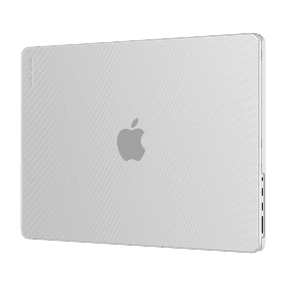 Incase Dots Hardshell with Makrolon® - MacBook Pro 14 inch Case - 2024, 2023, 2022, 2021, M4, M3, M2, M1 - MacBook Case, Laptop Cover, Protective Hard Shell, Scratch Resistant, Lightweight - Clear
