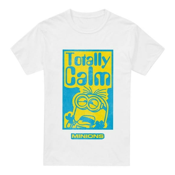 Minions T-Shirt Totalement Calme pour Hommes