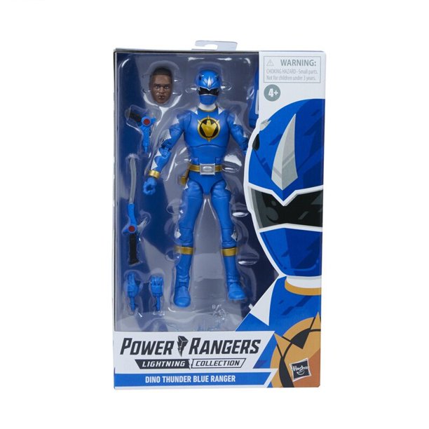 Hasbro Power Rangers Lightning Collection Red Ranger Blue Ranger Black Ranger Morphin Tenga modelo de figura de acción juguete Hobby regalo xuanjing unisex