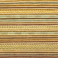 thumbnail image 1 of Ahgly Company Indoor Square Abstract Chrome Gold Yellow Abstract Area Rugs, 8' Square, 1 of 6