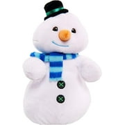 DOC MCSTUFFINS Chilly Small 7-Inch Beanbag Plush, Stuffed Snowman Toy, Officially Licensed Kids Toys for Ages 2 Up, Basket Stuffers and Small Gifts