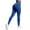 Blue, variant on Lenpel Leggings for Women Seamless High Waisted Butt Lifting Full Length Workout Yoga Pants Athletic Gym Leggings