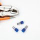 thumbnail image 4 of Moluckfu 500Ud Terminales Preaislados De Nylon PVC Con Para De Cable Azul Uso Industrial, 4 of 6