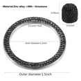 thumbnail image 2 of BEADCEST 1 Set Engine Start Stop Ring Black Rhinestone Car Start Decoration, 2 of 8