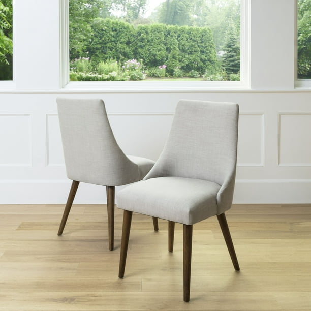 Devon Claire Talia Upholstered Mid, High Back Dining Chairs With Arms Uk