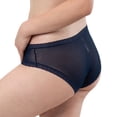 thumbnail image 2 of Paquete de Pantaletas Adda Lingerie Modelo Dalia, Tela de Mesh y frente con encaje, Colores Surtidos, 2 of 3