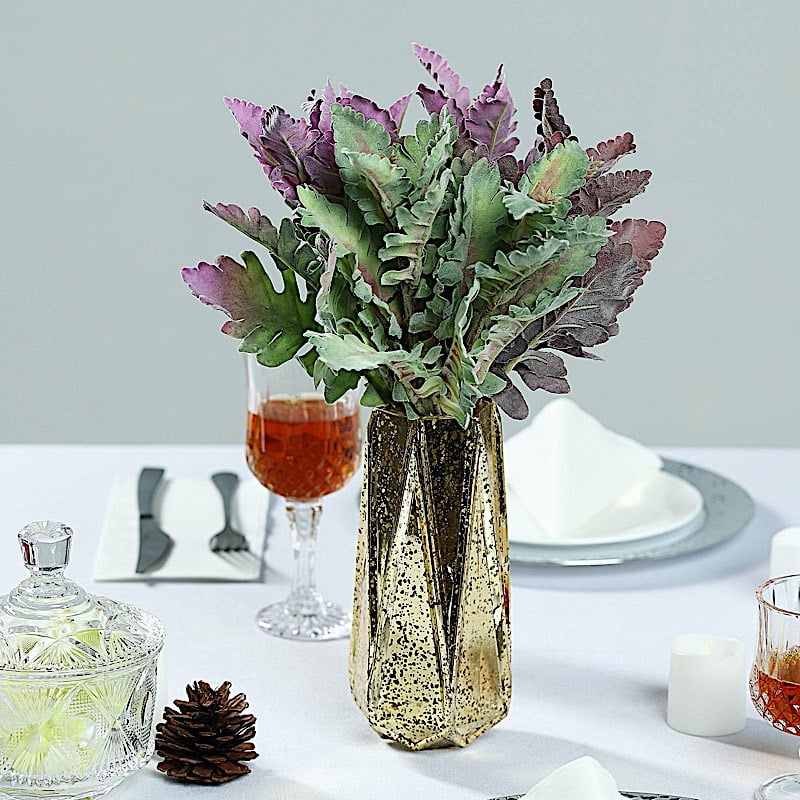 BalsaCircle 3 Green 14.5' Artificial Dusty Miller Leaf Sprays Stems Wedding Tabletop Centerpieces Decorations