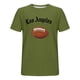 thumbnail image 4 of Tops para hombre, blusas y camisas de manga corta con cuello redondo para hombre, jersey informal con cuello redondo estampado para hombre, pantalones cortos deportivos para fitness, blusa de poliéste, 4 of 5
