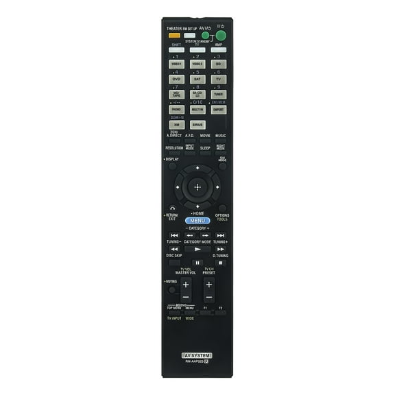 New RM-AAP025 Replace Remote Control compatible with Sony RMAAP025 Receiver Remote Control for STRDA3500ES STRDA3600ES A1512413A STRDA2400ES