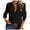 Black, variant on ATOYSOY Solid Color Coat Loose Business Jackets for Women Outwear Trendy Open Front Cardigan Pockets Fall Winter Long Sleeve Shirts Tops Casual Shackets Black L