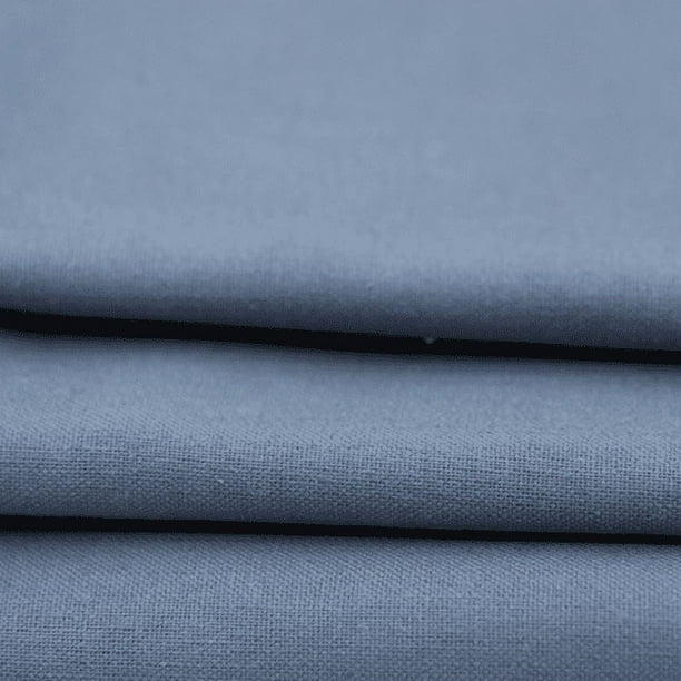 Tela de color sólido hecha a mano Costura Manualidades Patchwork Azul claro