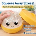 thumbnail image 3 of Glitter Dumpling Squishy Box, Soft Squeeze Decompression Dough, Anxiety Relief Fidget, 3 of 8