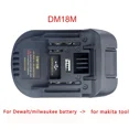 thumbnail image 1 of Power Tool Adapter Converter For De*walt /Mil*wau*kee 18V Li-ion Battery for Ma*kita 18V Tools, 1 of 10