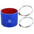 thumbnail image 1 of 3.5" ID 2.99" Longitud Recto Silicona Rojouctor Manguera Azul para Coche, 1 of 1