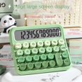 thumbnail image 3 of 12 Digit Cute Calculator, Mechanical Switch Design,Gradient Pink, 3 of 5