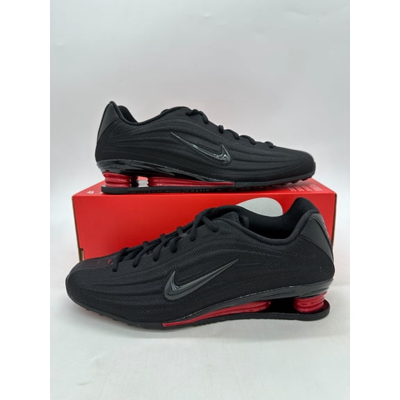 Nike Shox Z Women's Size 8.5 Black Red Gym Training Athletic Shoes HQ7540 002