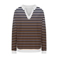 thumbnail image 3 of Blouses pour Femmes, Mode Décontractée Confortable Manches Longues Col Rabattu T-Shirt, 3 of 3