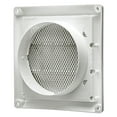 thumbnail image 2 of Lambro 604W 4-In. White Plastic Air Intake Louver Vent, 2 of 3