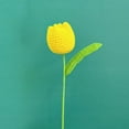 thumbnail image 2 of Handwoven Yarn Tulip Bouquet: Vibrant,Low-Maintenance Home Decoration!, 2 of 12