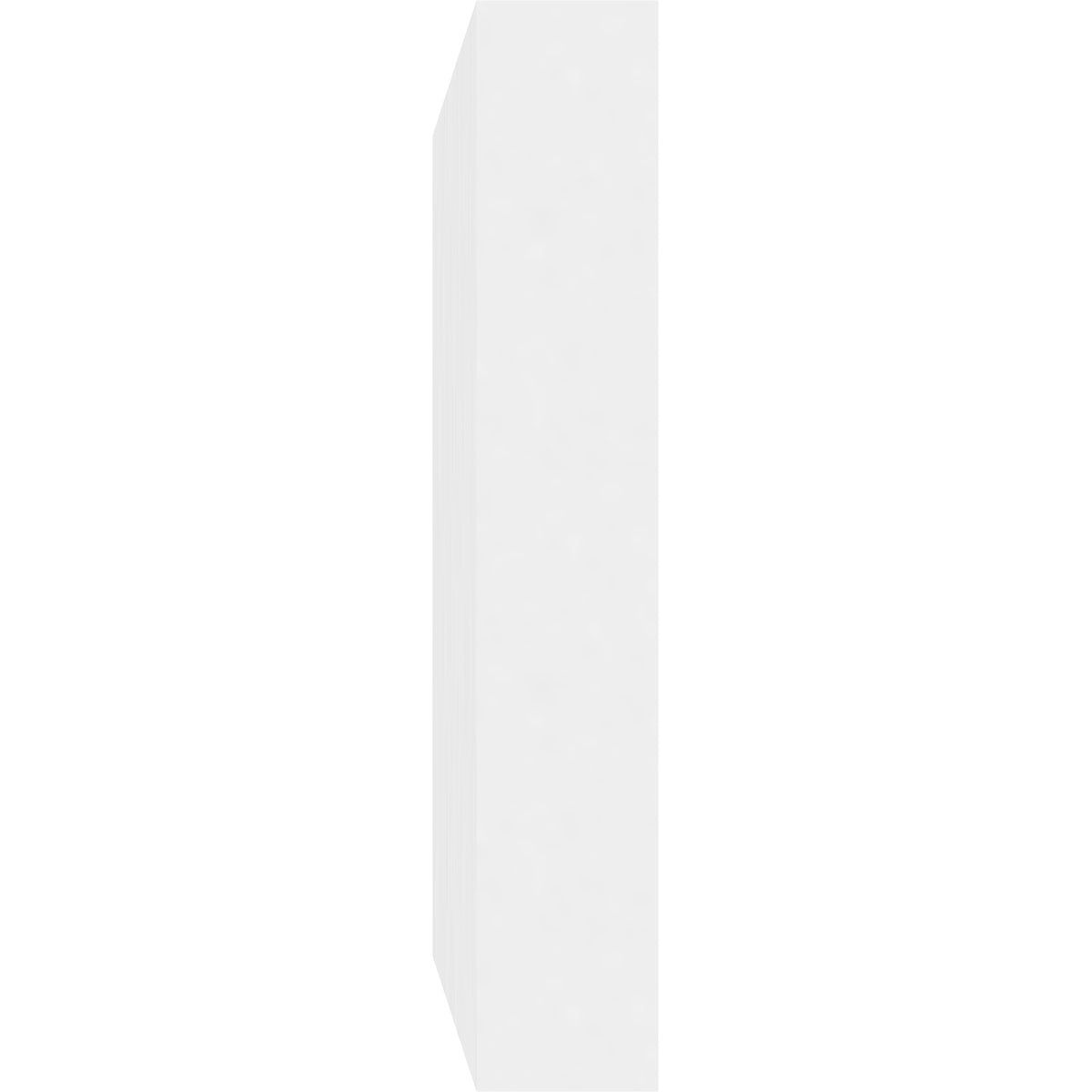 6"H x 1"P x 88"L Fayetteville Architectural Grade PVC Dentil Trim w/Backplate