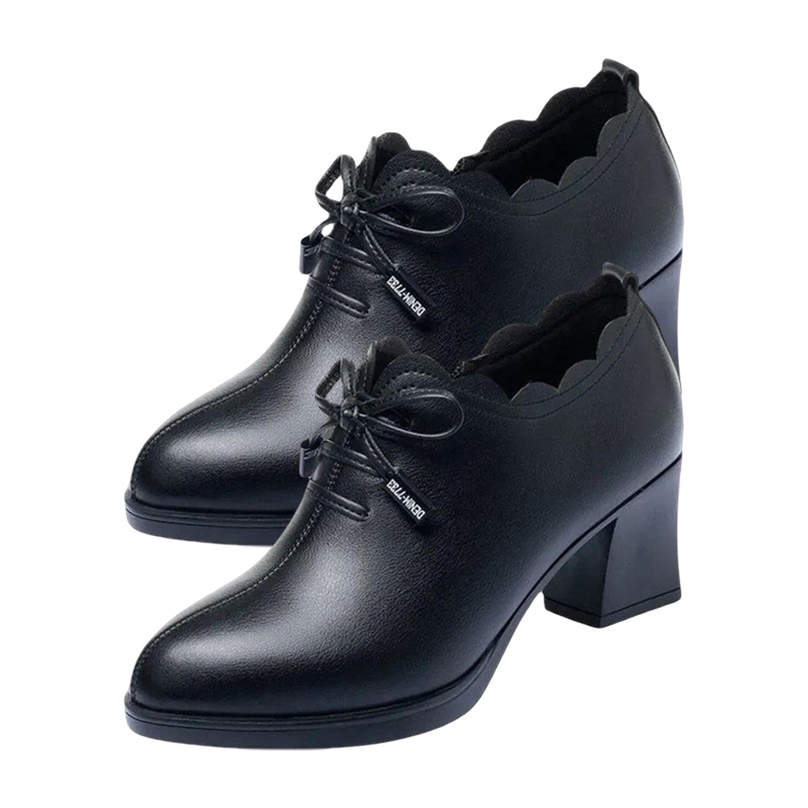 Low heel shoes for ladies clearance