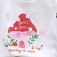 thumbnail image 4 of NOLDARES Toddler Baby Girl Clothes Summer Outfits Sleeveless Ruffled Shirts Tank Tops Shorts Kids Girls Clothing Sets(Red,18-24 M), 4 of 4