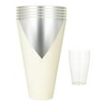 thumbnail image 3 of 5 Pieces Flower Bouquet Box Floral Arrangement Holder Waterproof Plastic Liner for Weddings and Parties, 3 of 9
