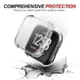 thumbnail image 2 of For Fitbit Versa 2 SE (2019) Case, Clear TPU Protective Cover Armor, Shock Adsorption, Drop Protection, Lifetime Protection, 2 of 5