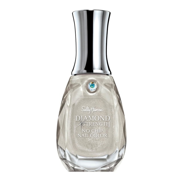 Sally Hansen Diamond Strength® Nail Color, Infused with real Micro-Diamonds & Platinum, 10-day protection from freaking, splitting & cracking
